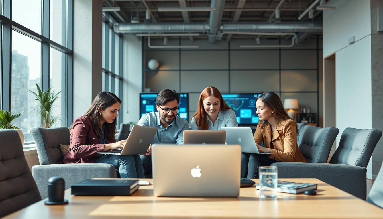 Business software planning session